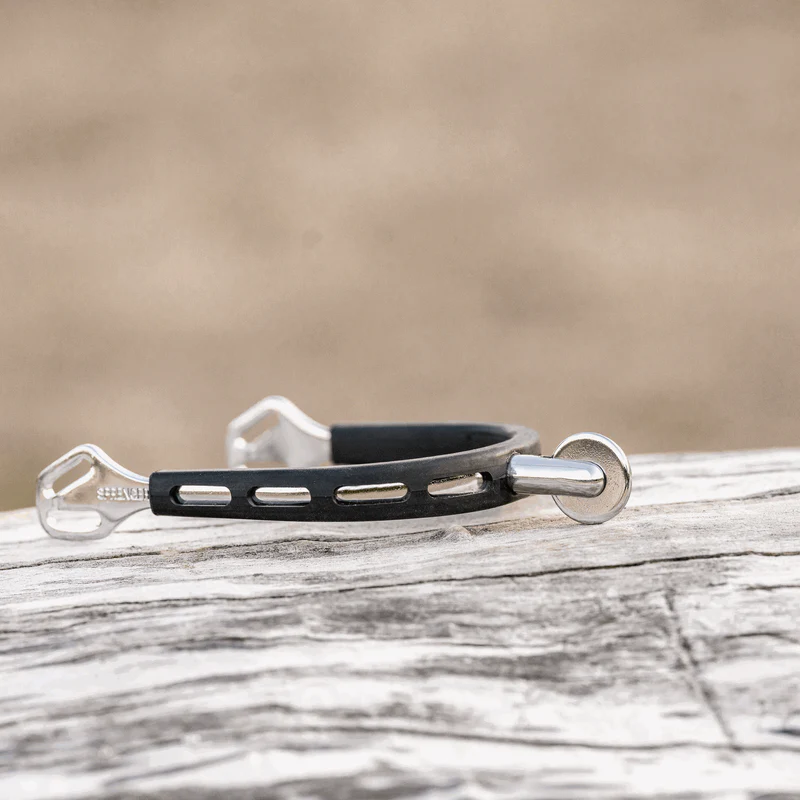 SPERONI ULTRA FIT EXTRA GRIP CON CHIUSURA BALKENHOL - ACCIAIO INOSSIDABILE ARROTONDATI DA 30 MM., CON ROTELLA LARGA