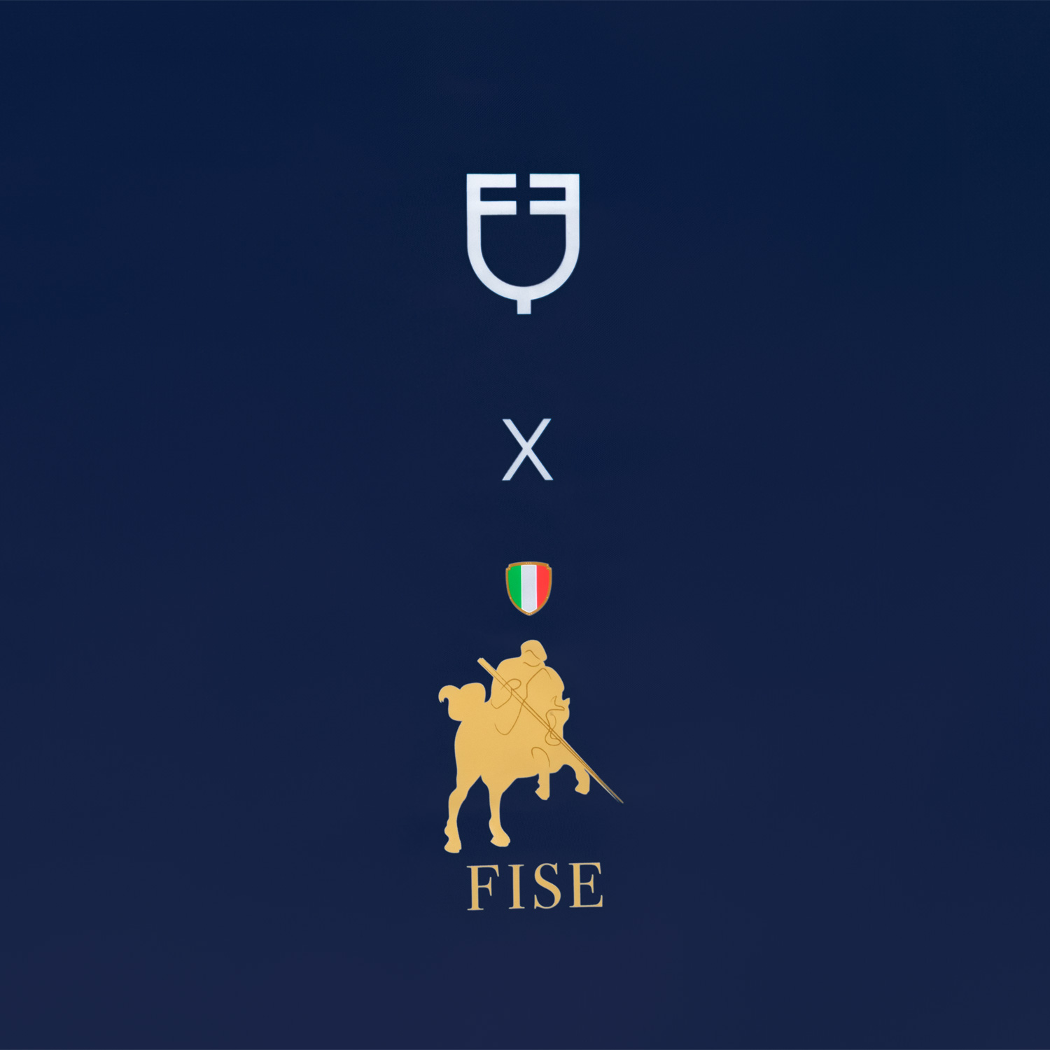 TENDA DA BOX LUNGA LOGO RICAMATO EQUESTRO X FISE