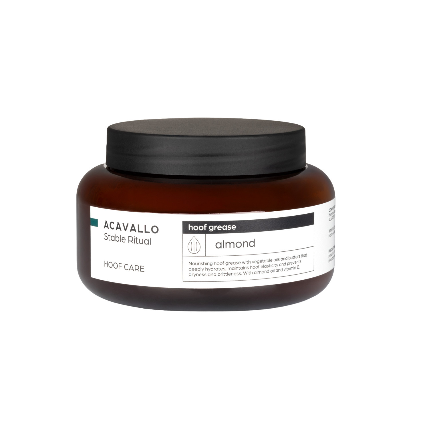 GRASSO PER ZOCCOLI ALLA MANDORLA 500 ML.