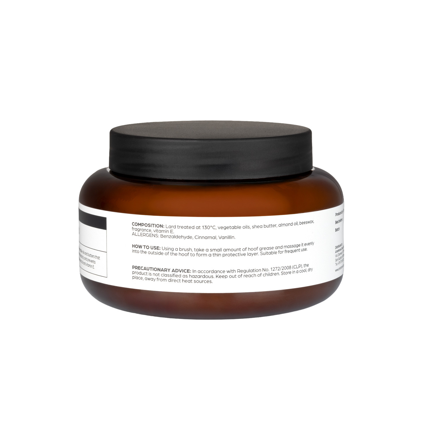 GRASSO PER ZOCCOLI ALLA MANDORLA 500 ML.