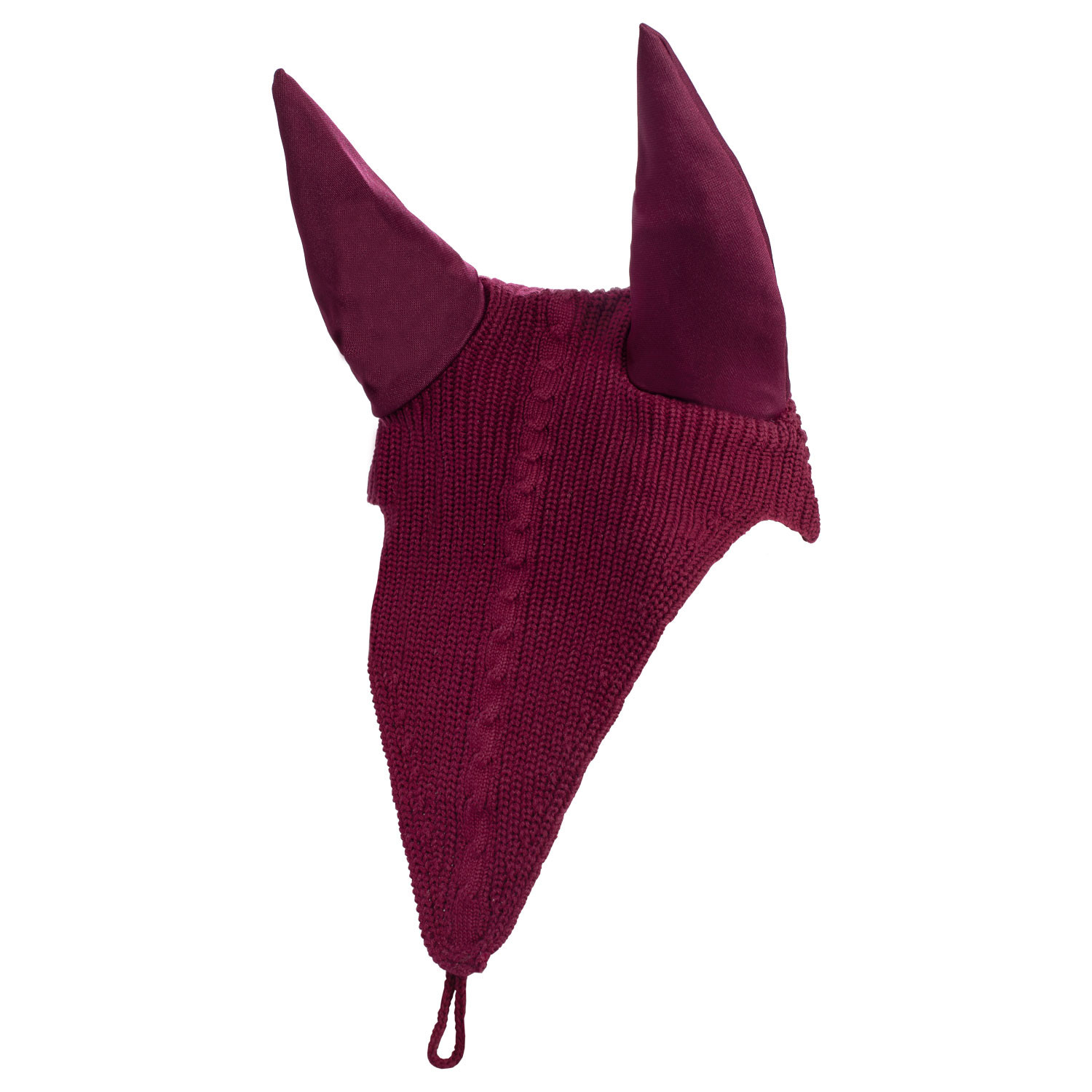 CUFFIETTA CAVALLO LUNGA IN MAGLIA CON LACCETTO AL CHIUDIBOCCA