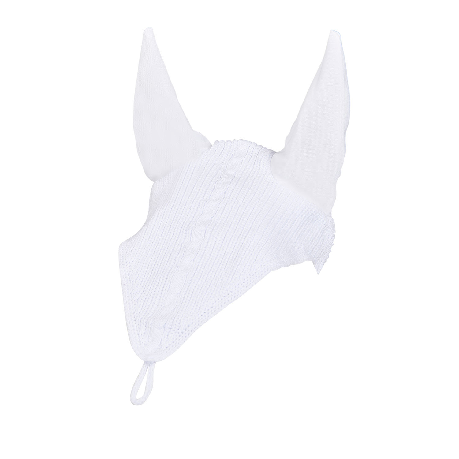 CUFFIETTA CAVALLO LUNGA IN MAGLIA CON LACCETTO AL CHIUDIBOCCA